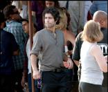 Adrien Grenier sur le tournage d'Entourage