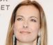 Carole Bouquet assiste à la soirée privée consacrée à l'exposition The Little Black Jacket à Milan. Le 4 avril 2013.