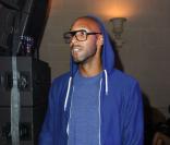  Nicolas Anelka à l'inauguration de la boutique DsQuared2'sà Paris, le 2 octobre 2011. 
  
