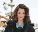L'actrice Charlotte Le Bon à l'Alpe d'Huez le 19 janvier 2013