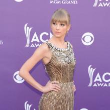 Taylor Swift à 48e soirée anuelle des Academy Of Country Music Awards à Las Vegas, le 7 avril 2013.