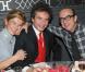  Frigide Barjot, Basile de Koch avec Karl Zéro et sa femme Daisy d'Errata à Paris le 2 décembre 2010.  