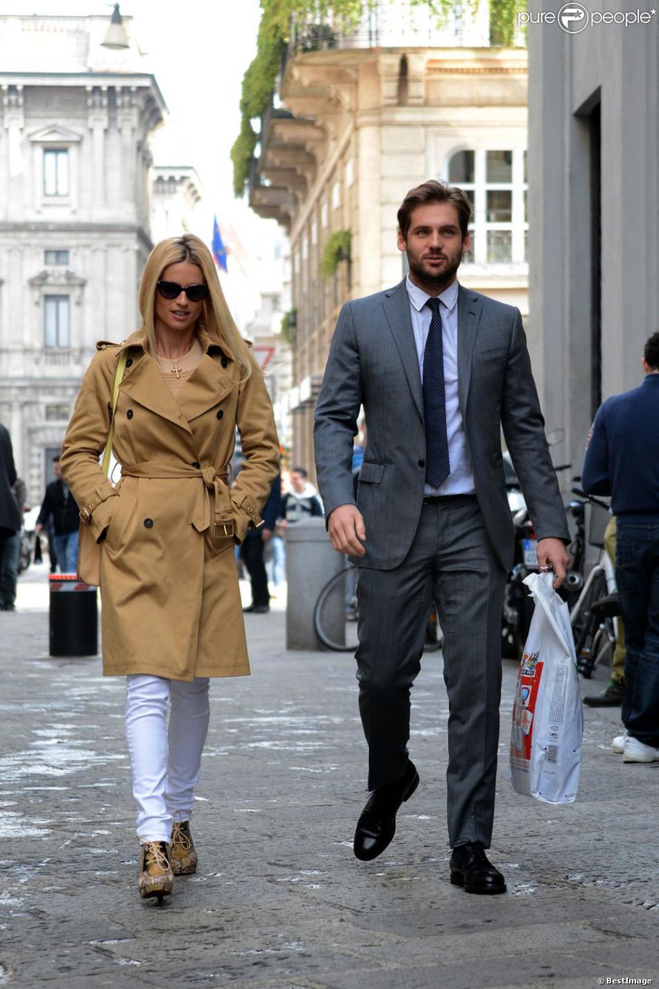 Michelle Hunziker couple