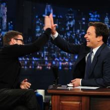 Jimmy Fallon et Justin Timberlake en 2010