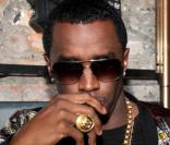 Diddy célèbre le succès de la mixtape RockAByeBaby de sa chérie Cassie au SL Lounge. New York, le 21 avril 2013.