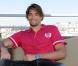 Camille Lacourt à Paris le 1er septembre 2012