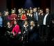 Les membres de la première édition de la cérémonie du Palmarès du théâtre 2013 à la Plaine Saint-Denis, le 28 avril 2013.