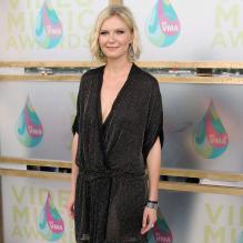 Kirsten Dunst durant les MTV Video Music Awards à Miami en août 2005