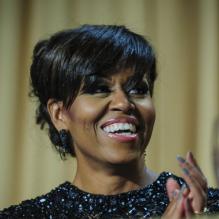 Michelle Obama à Washington, le 27 avril 2013.