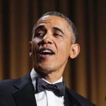 Barack Obama à Washington, le 27 avril 2013.