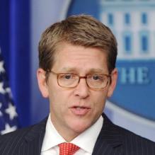 Jay Carney, le porte-parole de la Maison Blanche, à Washington, le 10 septembre 2012.