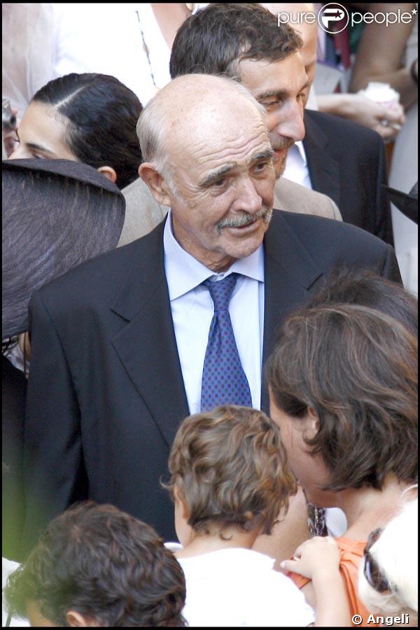 Sean Connery au mariage de Stéphanie Renouvin et Julien Hervé