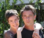 Frédéric Deban et Bénédicte Delmas à Saint-Tropez en 2003.