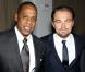 Jay-Z et Leonardo DiCaprio  à l'avant-première de " Gatsby  le Magnifique" à  New  York, le 1er mai 2013.  