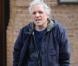 Abel Ferrara quitte l'hôtel Greenwich après avoir rencontré Gérard Depardieu à New York le 3 avril 2013.