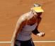 Maria Sharapova après sa défaite lors de la finale du tournoi de Madrid face à Serena Williams (6-1, 6-4) le 12 mai 2013