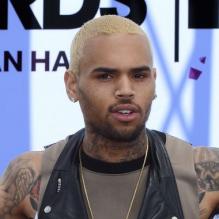 Chris Brown assiste à la conférence de presse des BET Awards à l'Icon Ultra Lounge. Los Angeles, le 14 mai 2013.