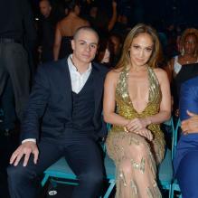 Jennifer Lopez et son petit ami Capser Smart lors des Billboard Music Awards au MGM Grand Garden Arena à Las Vegas, le 19 mai 2013.