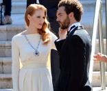 Jessica Chastain grâcieuse et amoureuse avant de briller en icône hollywoodienne
