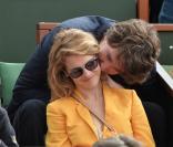 Roland-Garros 2013 : Natalia Vodianova tendre avec son fils et son compagnon