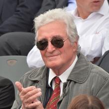 Jean-Loup Dabadie à Roland-Garros le 1er juin 2013.