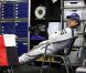 Patrick Dempsey se repose aux 24 heures du Mans, le 9 juin 2013.