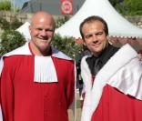 Philippe Etchebest : Robe rouge et Saint-Emilion au côté de Stéphane Hénon