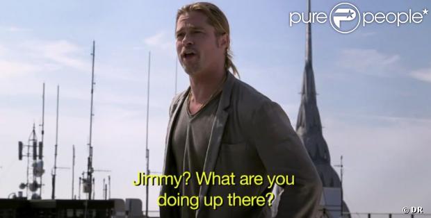 Brad Pitt : Un duo de Yodel delirant avec Jimmy Fallon pour 'World War Z'...