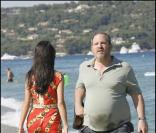 Harvey Weinstein et Georgina Chapman en vacances à St-Trop'