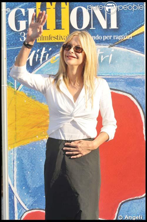Meg Ryan a reçu le Prix François Truffaut au festival de Giffoni, le 24/07/08