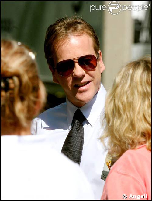 Kiefer Sutherland, Jack Bauer jamais sans ses Ray Ban