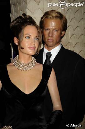 Angelina Jolie et Brad Pitt chez Madame Tussauds