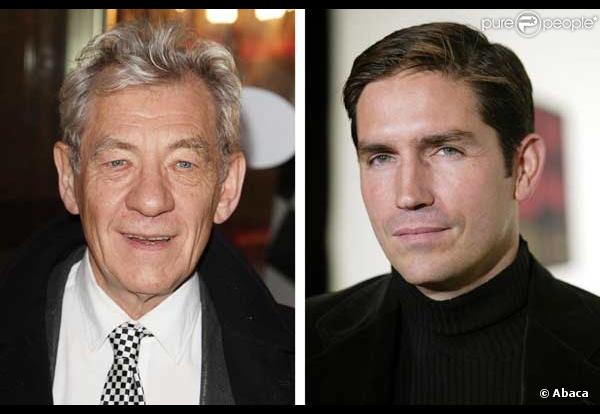 Sir Ian McKellen et Jim Caviezel