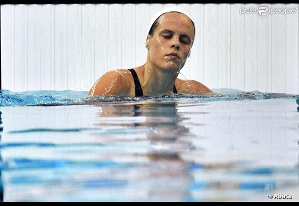 Laure Manaudou lors du 400 m