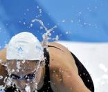 Laure Manaudou lors du 400 m