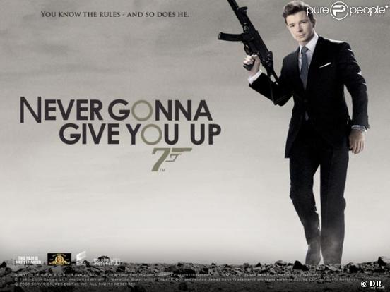 Rick Astley en James Bond