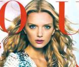 Lily Donaldson en couvertyure de Vogue UH Aout 2008