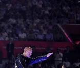 David Beckham lors de la cérémonie de clôture des JO