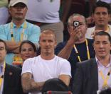 David Beckham assiste à la victoire de la Redeem Team