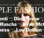 Kate Moss en couverture de Purple Fashion Magazine