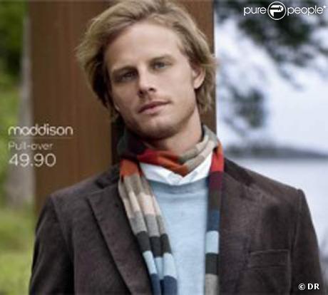 Arnaud Lemaire pour la campagne de pub Manor