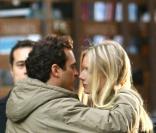 Gwyneth Paltrow et Joaquin Phoenix sur le tournage de Two lovers