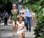 Michelle Williams : Matilda lui fait une belle frayeur !