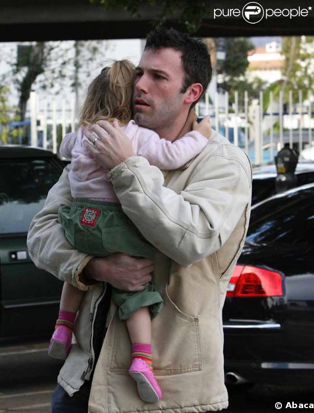 Ben Affleck et sa fille Violet