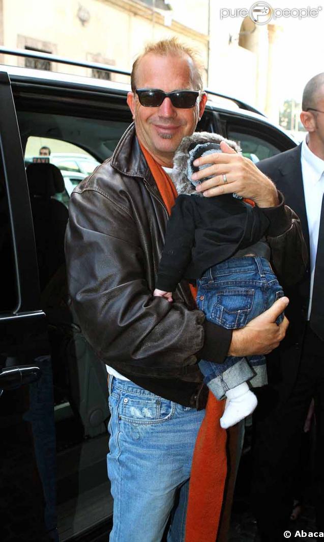 Kevin Costner et son fils Cayden