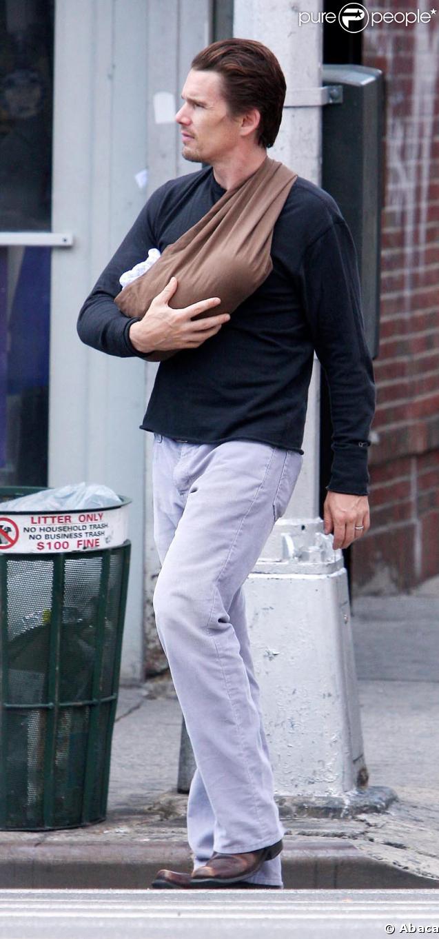ethan hawke et sa fille pure fo...