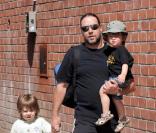 Russell Crowe et ses enfants