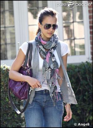 Jessica Alba en mode bobo