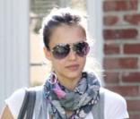 Jessica Alba chic et raffinée même en mode bobo !
