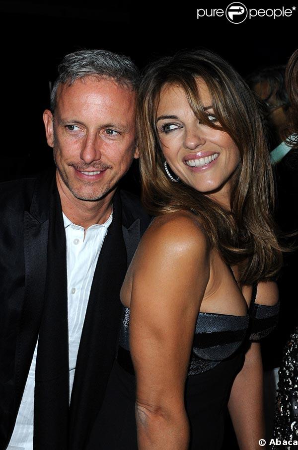 Elizabeth Hurley et un invité